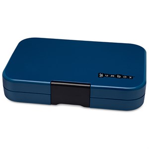 Yumbox - Madkasse Tapas XL (4 Rum), Monte Carlo Blue / Shark